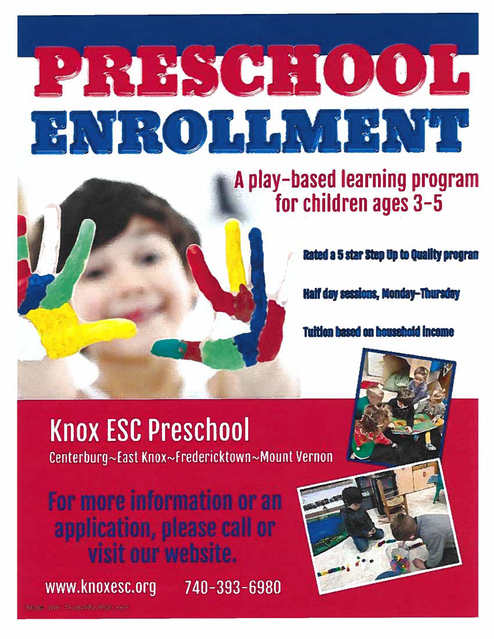 Knox ESC Preschool Enrollment 